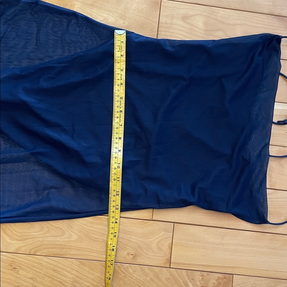 M   NWOT. Blue and Green Ombre Women's Dress - Picture 6 of 8